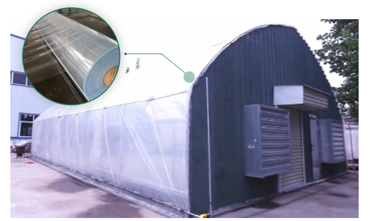 Greenhouse Grow Tent for Single-Span Agricultural Greenhouses and Indoor Growing