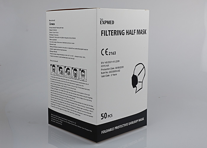 Odorless Non Irritating Easy Breathing FFP2 Respirator Mask