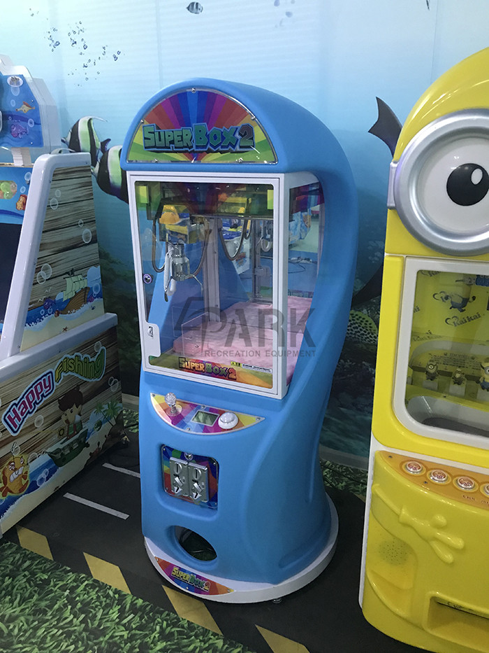 Super Box2 Gift Crane Claw Game Arcade Gift Vending Machine for Amusement Park
