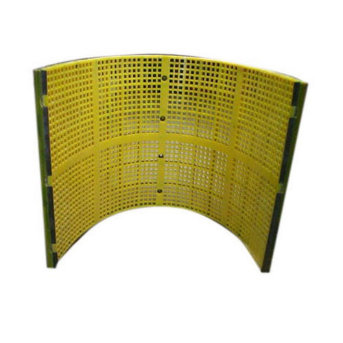 Iron Ore Pu Vibrating Linear Screen Mesh Mine Sieve Trommel Shale Shaker Banana Screen