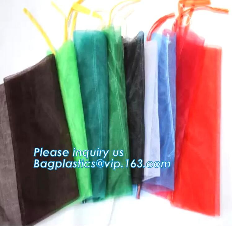 Reusable Solid Shopping Bag String Grocery Bag Shopper Cotton Tote Mesh Net Woven Portable Durable Shopping, BAGEASE