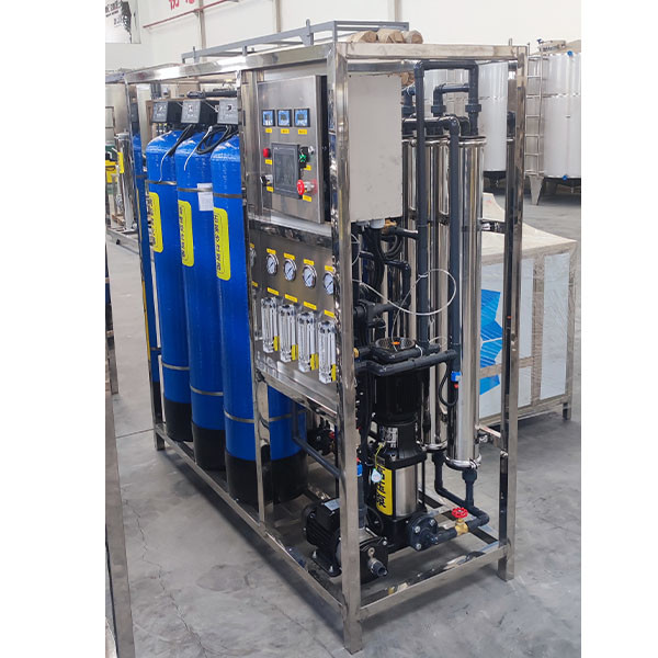 0.5 tons of Double-stage reverse osmosis water treatment with Wooden Case