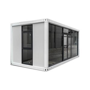 China Fire Prevention Flat Pack Container House Eco Friendly Prefab Storage Container Homes on sale
