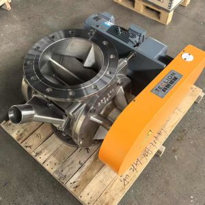 Stainless Steel Anti Seize Particle Pneumatic Conveying Rotary Airlock Valve