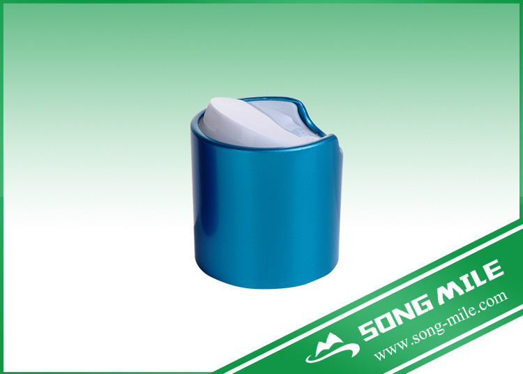 24/410,24/415,28/410,28/415 Aluminium Blue Collar Disc Top Cap in Different Color