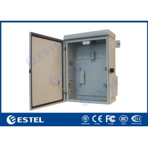 Pole Mounted Wall Installed IP55 Traffic Control Enclosure With Back Plate And