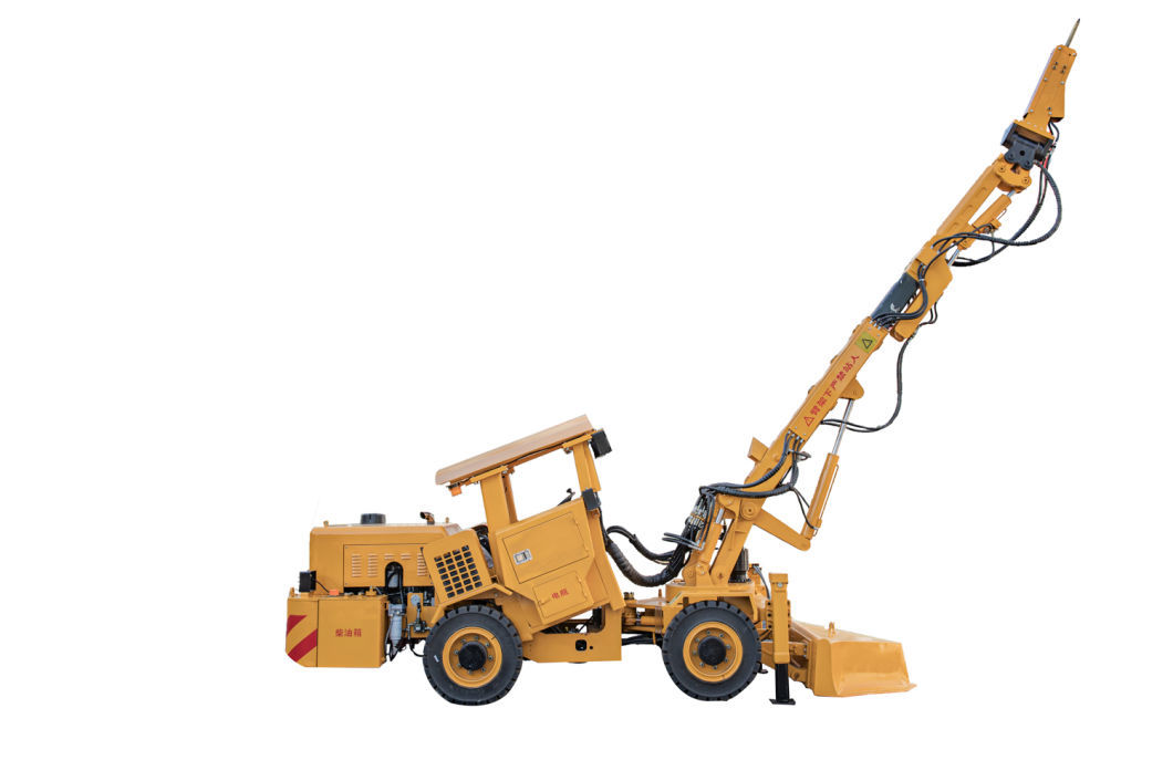 Underground Mining Scaler Diesel Power Tunnel Loose Rock Scaler Scaling Rig