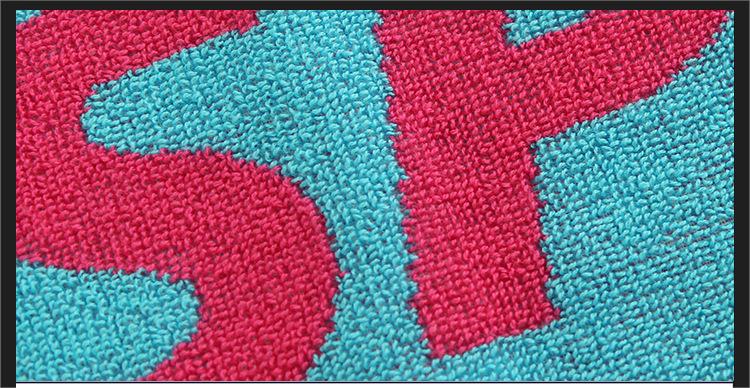 Quick Cooling Ice Logo Sports Towels for Outdoor Activities and Trendy Printed Design