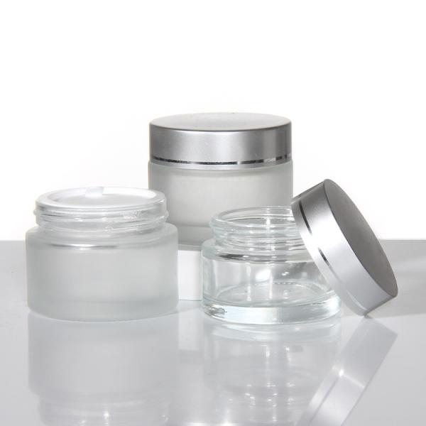 Luxury Cosmetics Glass Makeup Bottle Packaging Containers Set Empty Face Cream