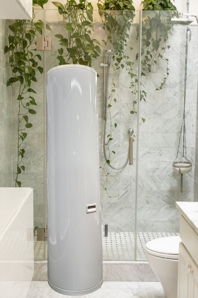 Domestic Mini Split Hot Water Heater R410A High Efficiency Air Source Heat Pump 1500W