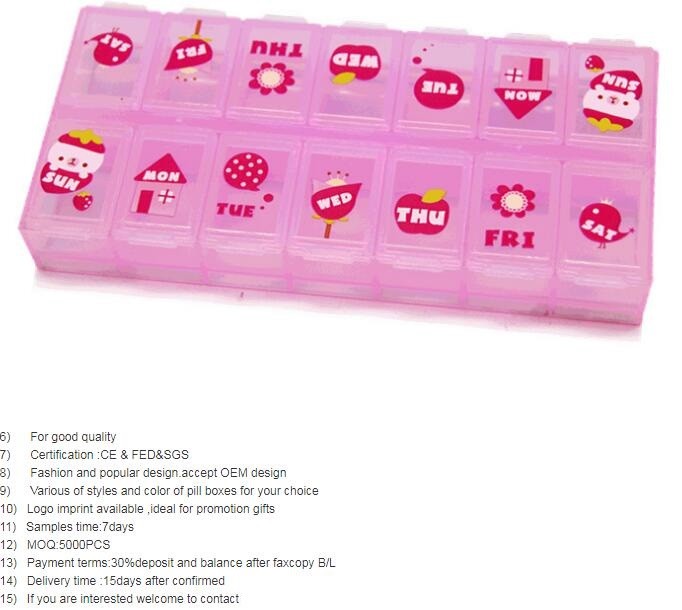 Portable Creative style foldable travel plastic cup with pill case, Random color creative travel cup with pill case for