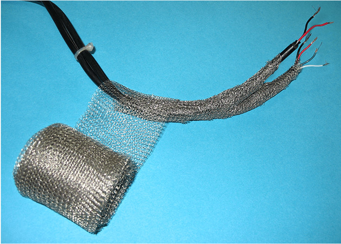  50mm WrapShield Knitted Wire Mesh Gasket For Shielding EMI Cables Manufactures