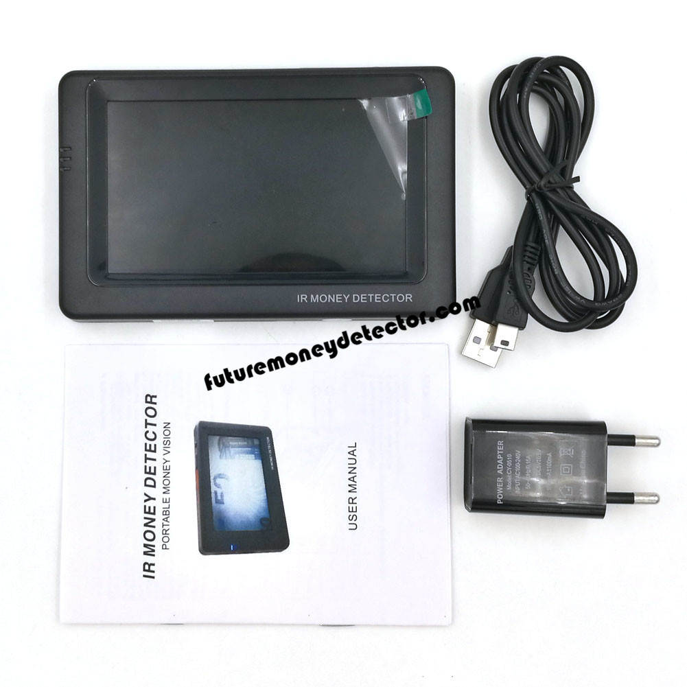 Portabel IR Money Detector With LED Display Royal Electric Bill Bank Money Detector IR EURO MONEY DETECTOR