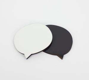  Factional 60x54mm Sublimation Blank Fridge Magnets Sticker for Kid's Gift Manufactures