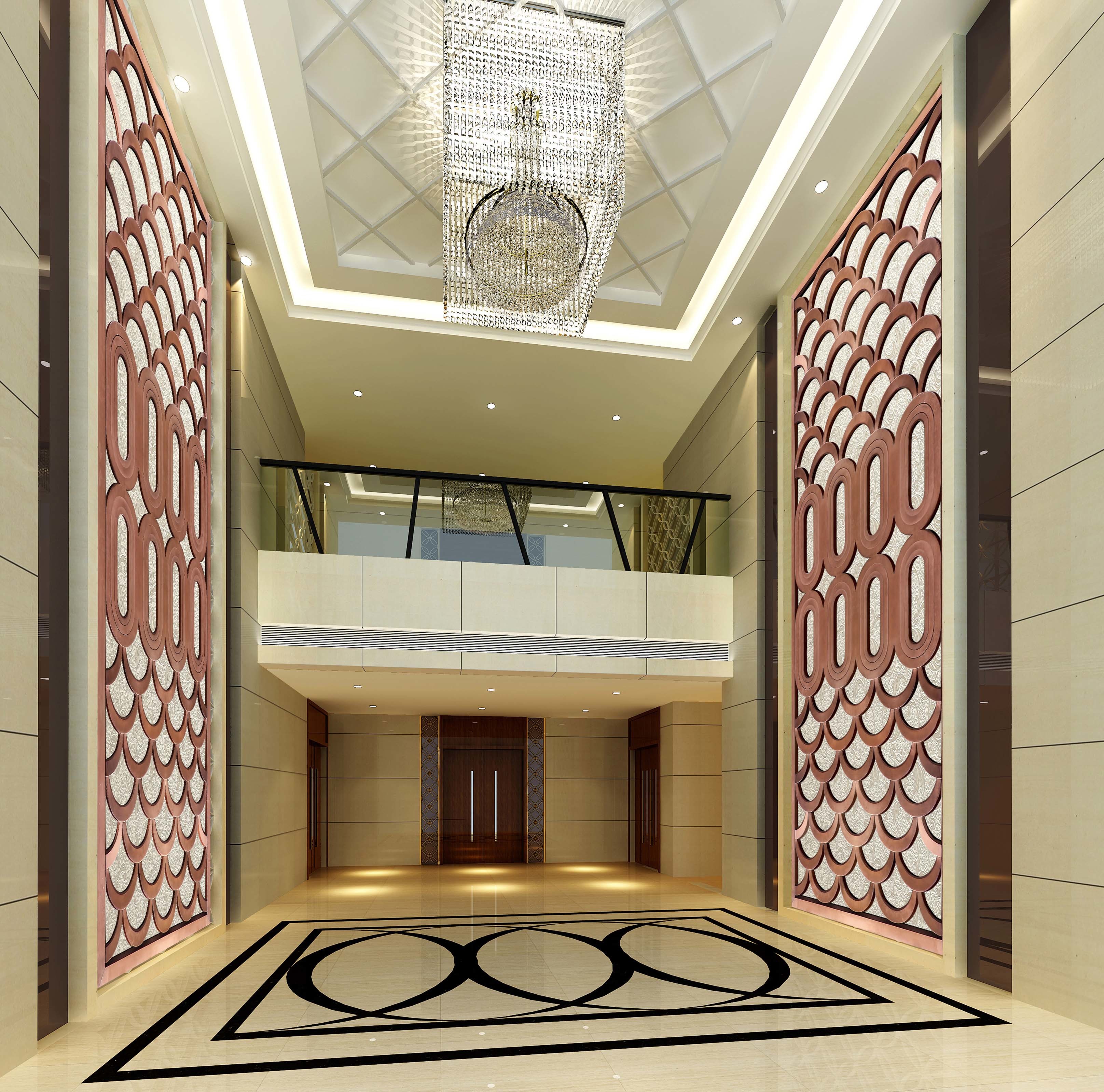 Bronze Stainless Steel Perforated Panels Stair For Railing/Balustrade/Balcony