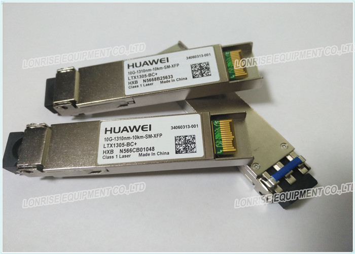 Durable Fiber Optic Interface Module / Huawei SFP Module LTX1305-BC 10G-1310NM-10KM-SM-XFP
