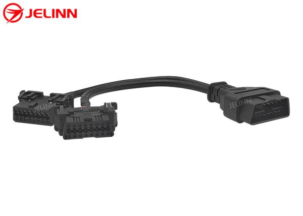OBD 2 OBD2 Splitter Y Cable for Kia Hyundai Dodge Jeep Chrysler Nissan Toyota