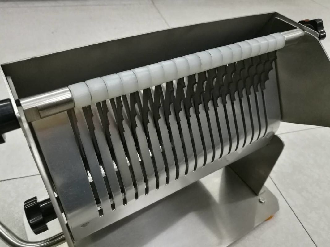 Stainless Steel Food Processing Equipments Manual Sausage Slicer Hot Dog Sausage Cutter 8mm Slice Thickness