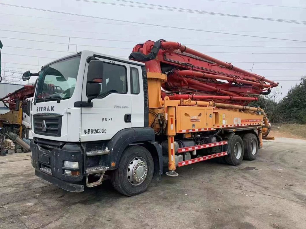 Used Sy Heavy Equipment for Concrete 38 Meter Boom Pump Truck