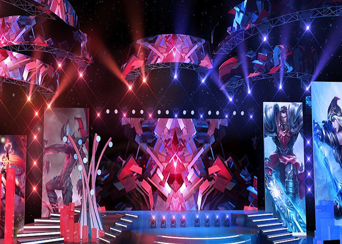 64x64 dots Concert Stage Rental LED Screen Video Wall Panel 1200cd/sqm