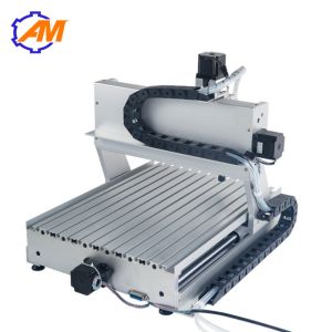 On sale mini metal cnc engraving copper machine Small 4th axis 3040 cnc router