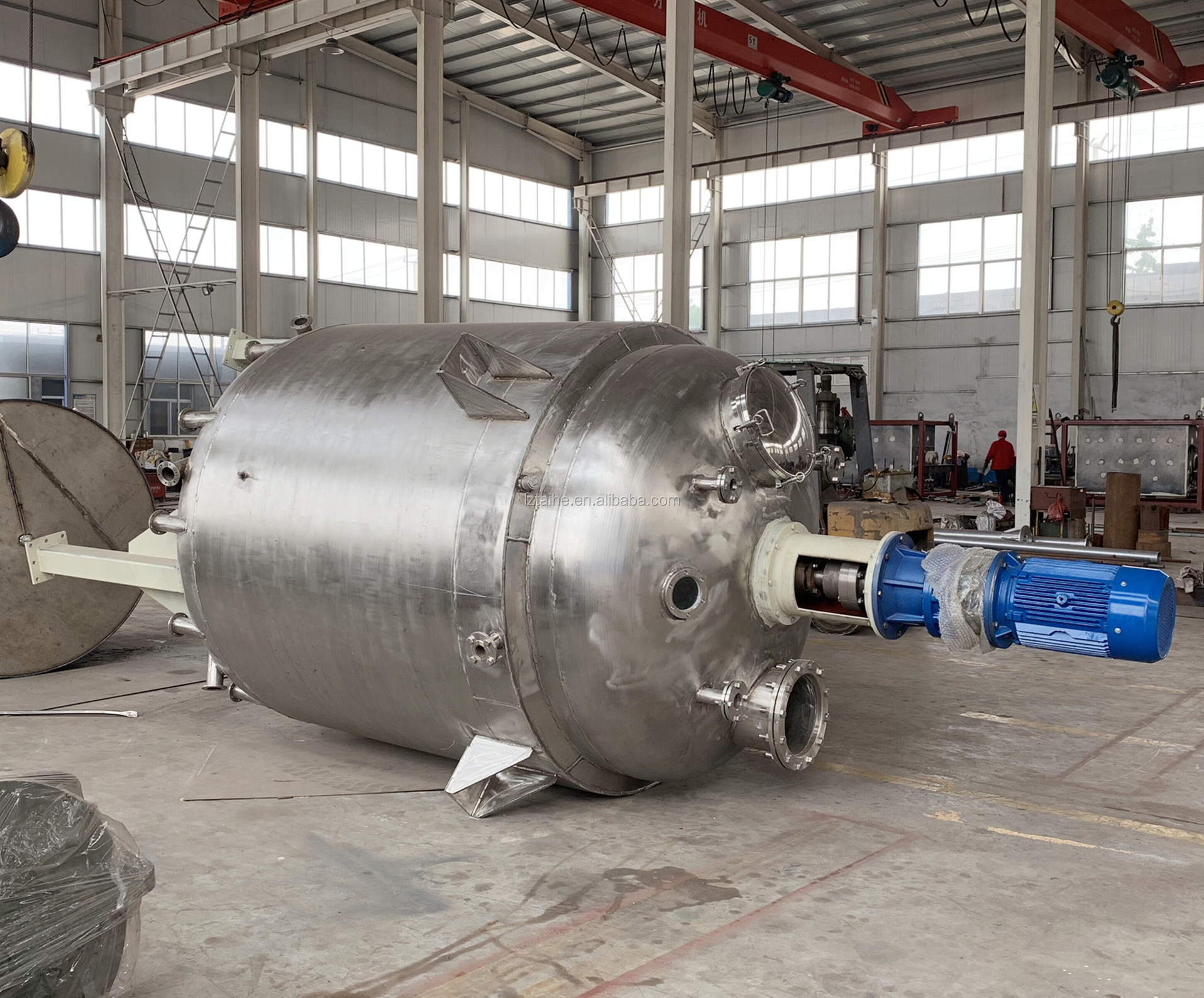 200L Vertical Hotmelt Adhesive Reactor for Grease and Chemical Alkyd Resin Production