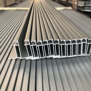 Silver Anodized Solar Panel Support Frame Customization Solar Module Frame