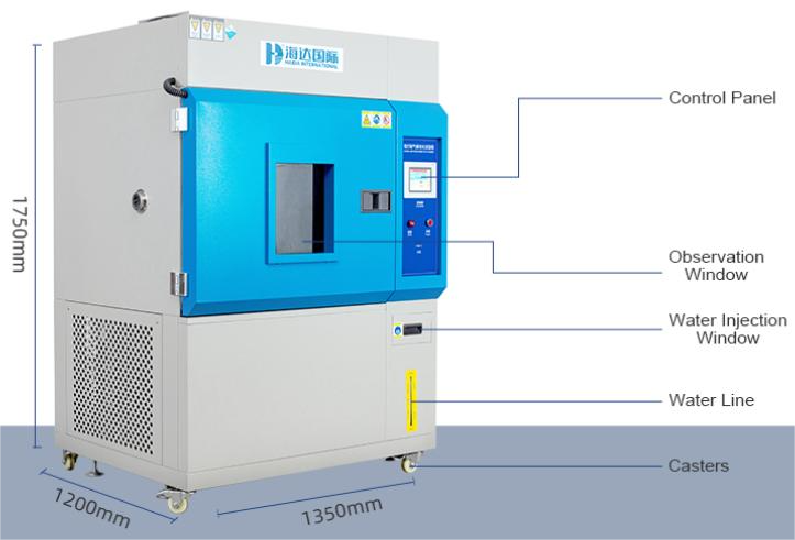 xenon lamp aging test chamber