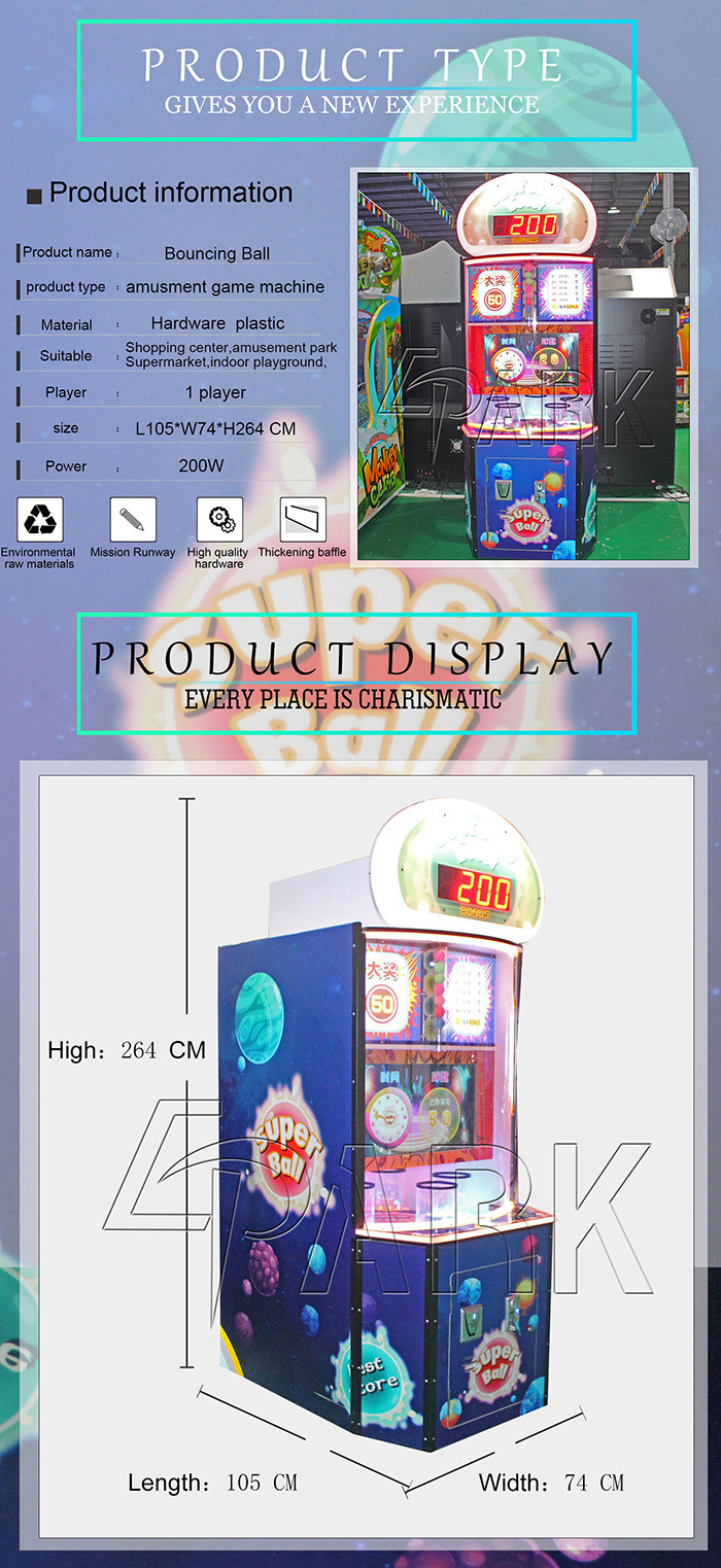 2019 new dropping ball ticket redemption arcade game machine for sale