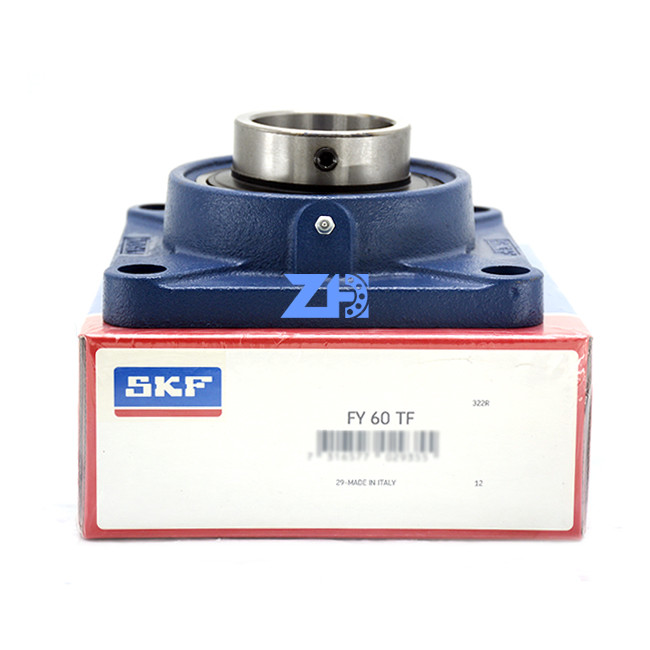 Spherical FY60TF Pillow Ball Bearing Flange Pillow Block Bearings