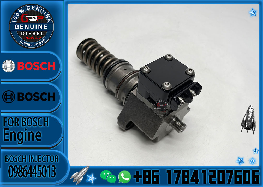 Common Rail Fuel Injector 0986445013 for DAF CF 9.2d 12.14d Engine PE XE-C Euro Engine