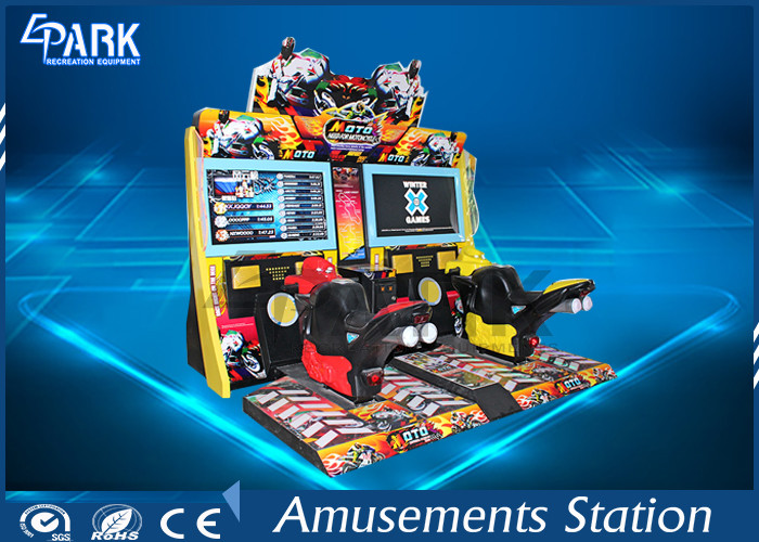 Double Connection Racing Game Simulator Need for motorcycle