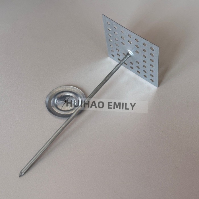 50 x 50 mm Stainless Steel Perforated Base Insulation Hangers