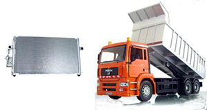 3003 Aluminum Air Cooled Cold Room Microchannel Condenser Condensing Unit