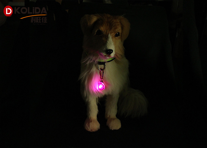 Dog LED Blinker Safety Flashing Glow Light Blinking LED Collar Pendant For Pet Dog Puppy