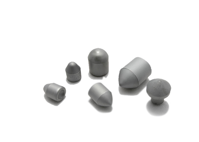 6% Cobalt Tungsten Carbide Buttons DTH Drill Bit Components High Rigidity