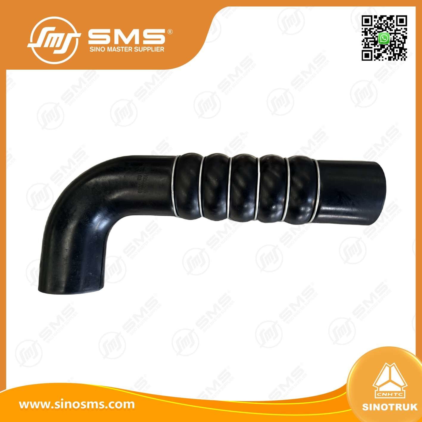 Radiator Hose WG9719530236 HOWO Truck Parts Radiator Pipe Radiator Inlet Hose Bottom Radiator Hose