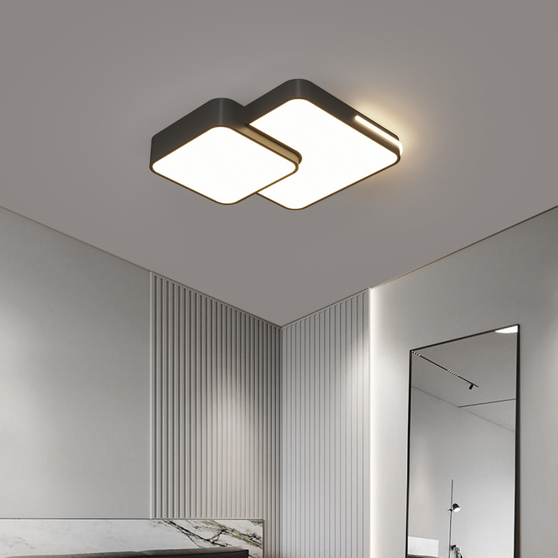 "Modern Minimalist Atmosphere Living Room Lamp Home led square ceiling lamp(WH-MA-214) "