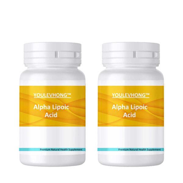 Gluten Free Alpha Lipoic Acid 600 Mg Non GMO 50 Capsules Dietary Supplement