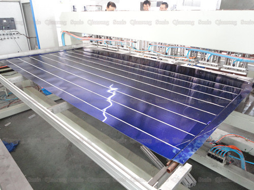 Plate Core Ultrasonic Roll Welding Machine For Solar Heat Absorbing 540*380*150mm