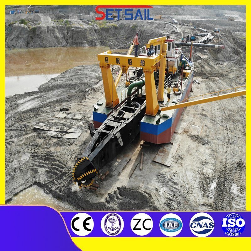 Cutter Suction Sand Dredger with Diesel Engine