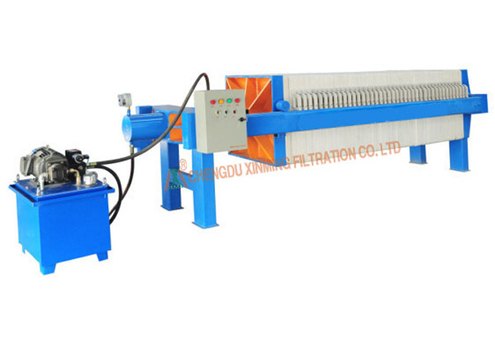 1500 PP Diaphragm Automatic Pressure Filter 2.2KW Power For Dewatering