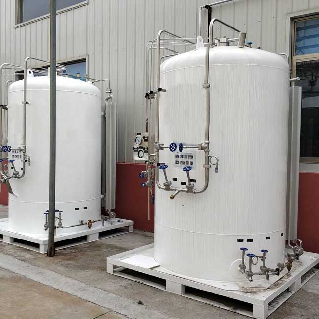 micro bulk cryogenic tank
