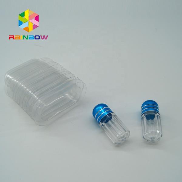 Acrylic Capsule Medicine Pill Bottles Packaging Custom Paper 3D Cards FDA