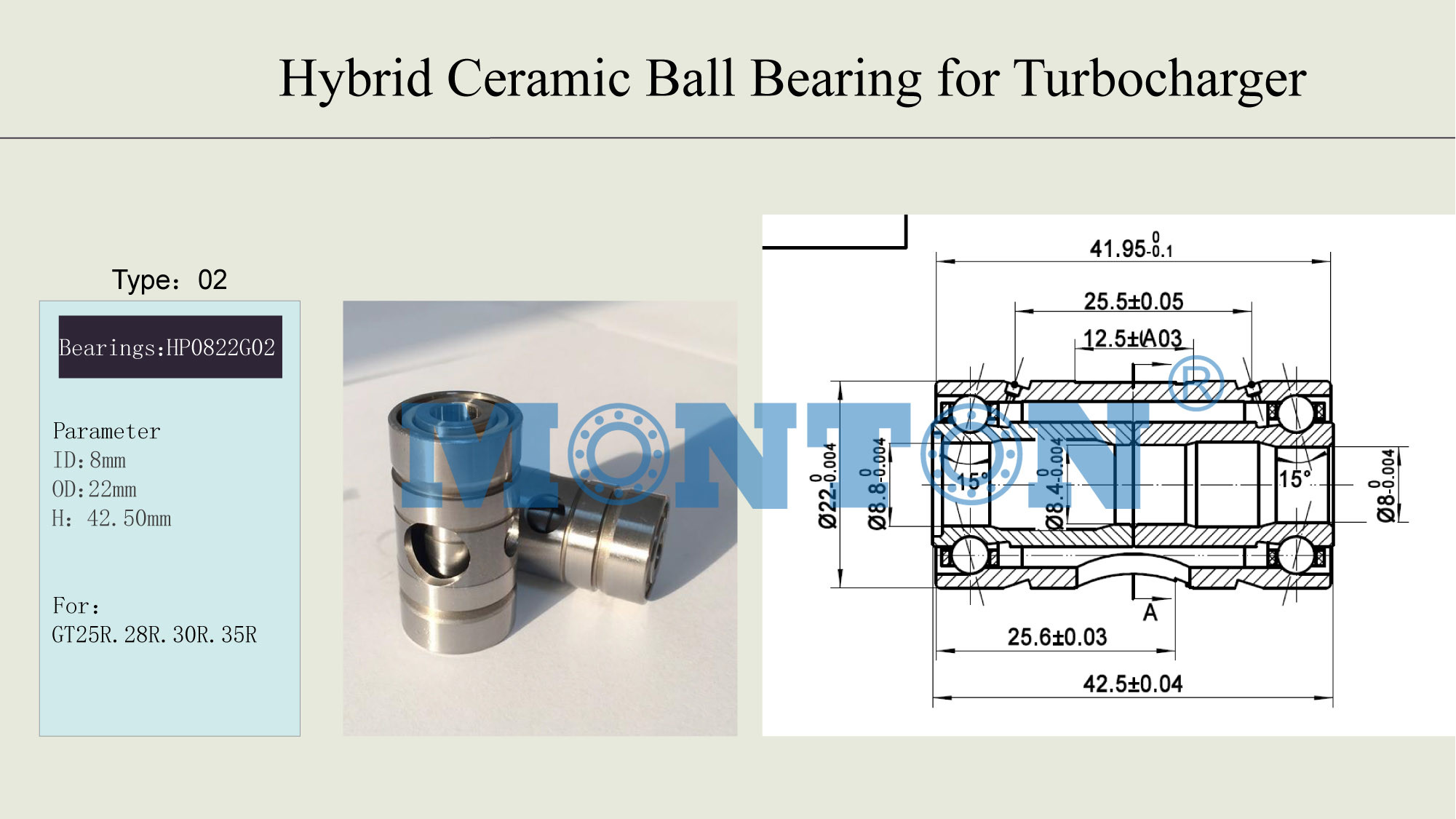 turbocharger ball bearing