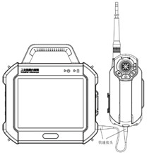 Handheld SIE Industrial Endoscope Camera Portable Operation Method