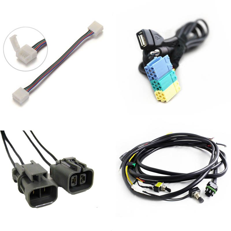 2 3 4 5 6 8 Pin Way Waterproof Quick Locking Wire Harness Fast Delivery and OEM Color