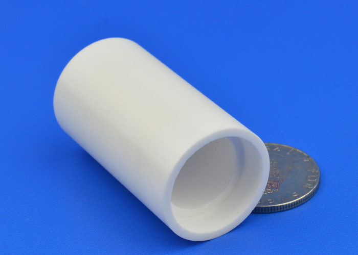 High Temperature Resistant Ceramic Tube Customized Threaded For Insulation Plates