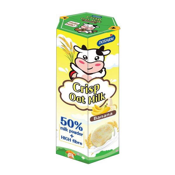 Banana Chewy Milk Candy Healthy High Fiber Milk Crisps DIY Fruit Flavor 's Best