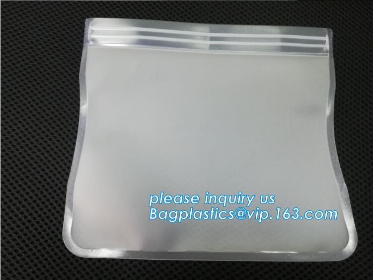 Resealable three -side sealed Aluminum Foil Zip Lock Bag/Food Moisture-proof k Pouch with Custom Logo, bagease